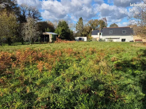 Terrain 866 m² Saint Vincent Sur Oust 