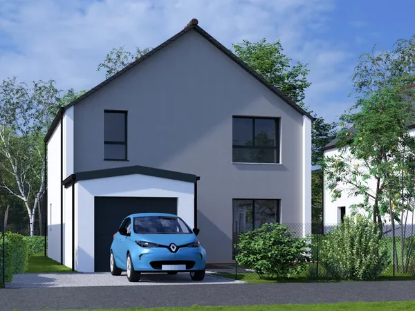 Terrain + maison 100 m² 