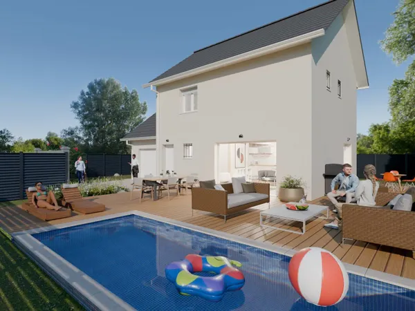 Maison neuve + terrain à SAINT THEOFFREY, à ne pas manquer ! 