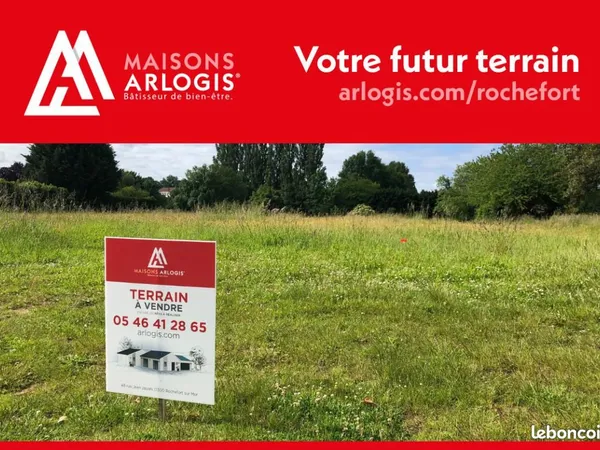 Terrain 310 m² Rochefort 