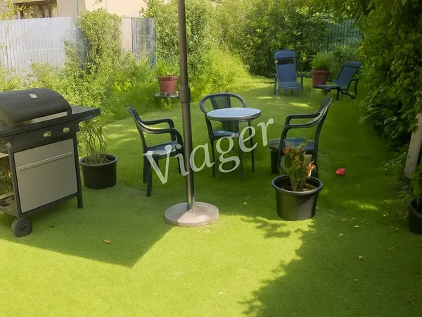 Maison coeur roquettes / jardin 