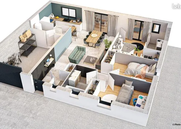 Maison 5 pièces 91 m² 