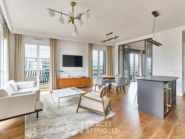 Appartement rénové avec terrasse 