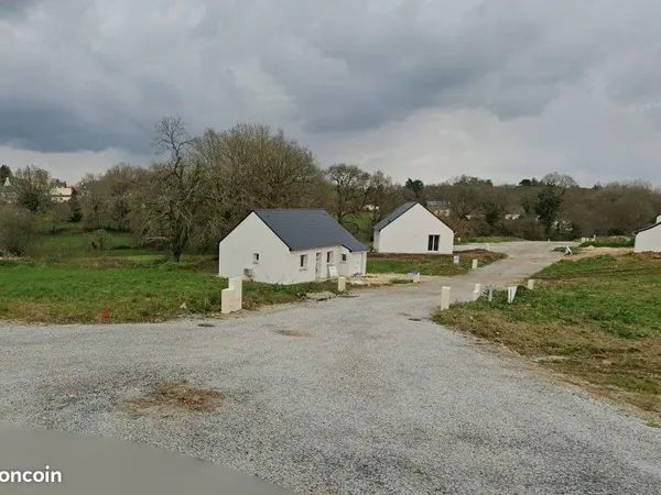 Terrain 450 m² Plumelec 
