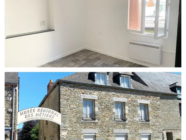 Location appartement au RDC de 70m2 renové, 2Chambres disponible rapidement 
