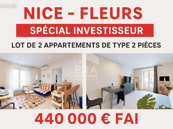 Appartement 4 pièces 61 m² 