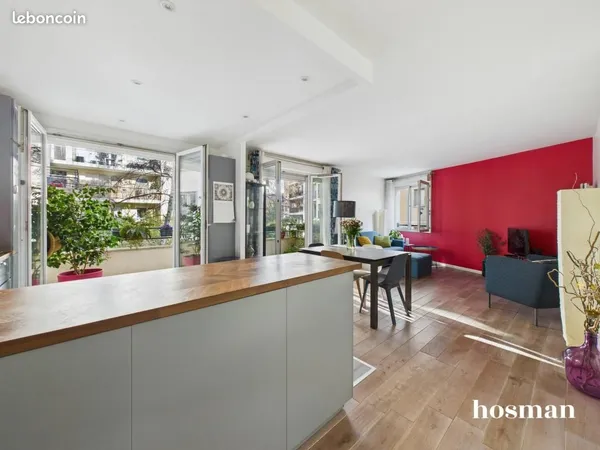 Appartement 3 pièces 69 m² 