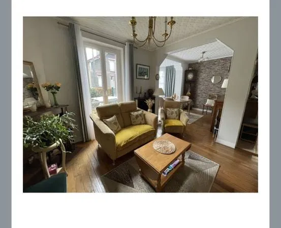 Vends maison 1930, 3 chambres jardin clos 