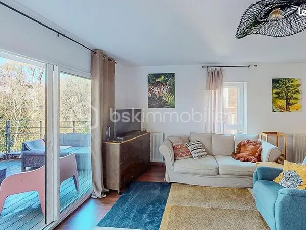 Duplex 3 pièces 60 m² 