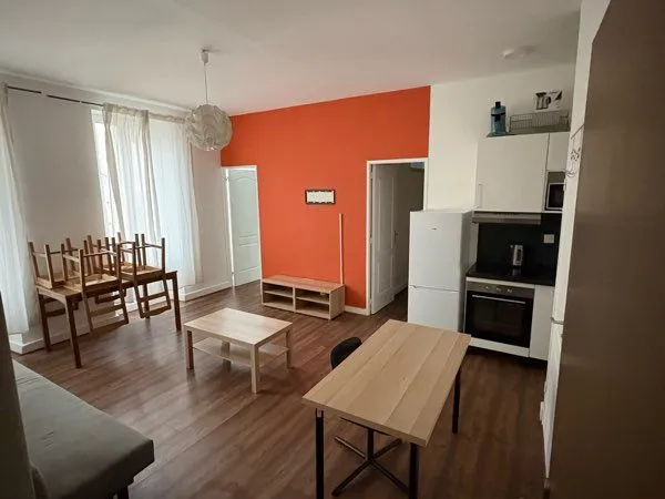 Appartement t3 spacieux meublé 