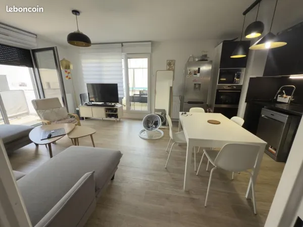 Appartement 3 pièces 63 m² 