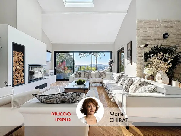 Maison de charme avec vue hauteurs prisées de Vienne 