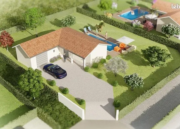 Terrain 375 m² 