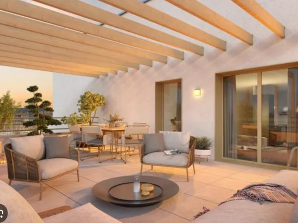 Sathonay-Village - T3 Neuf avec une terrasse de 28m² 