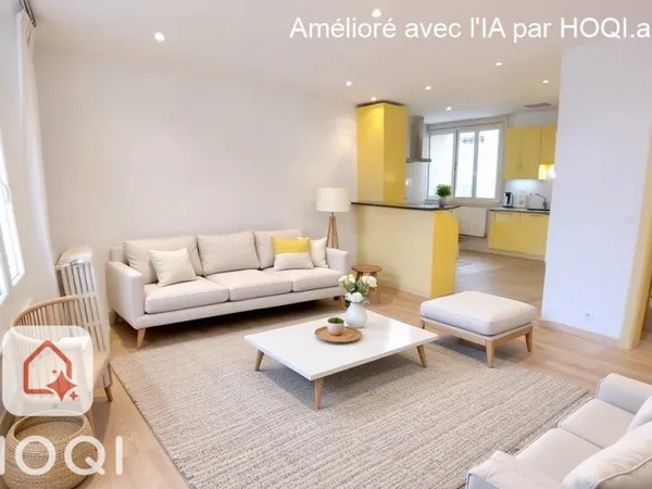Appartement rénové 4 pièces 88 m² 