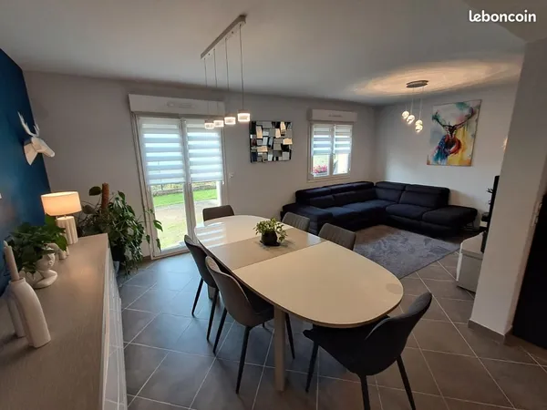 Maison lumineuse 103 m² avec dressing et garage 