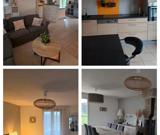 Maison récente plain-pied 103 m² - 4 ch - Poser ses meubles 