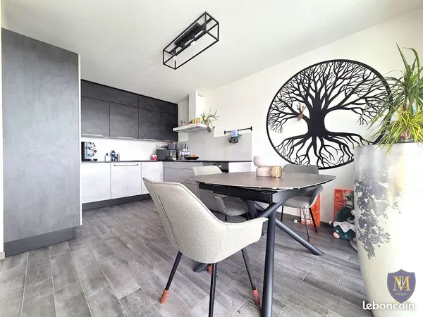 Appartement 3 pièces 59 m² 