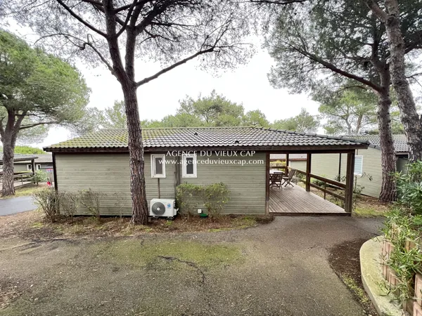 ACHAT AGDE CHALET T3 + PARKING + PISCINE CHAUFFEE 