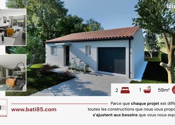 Maison 67 m² 