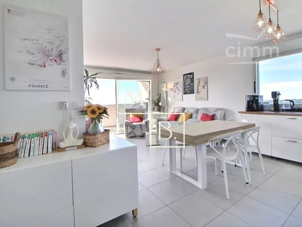 A LOUER Ovalie T4 meublé 78m2 Terrasse, Double parking et Ce 