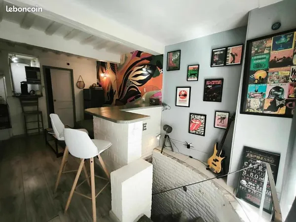 Appartement meublé 40m² - Bail mobilité - Centre-ville DIEPPE 