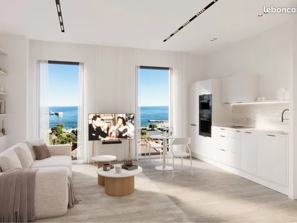 Appartement rénové vue mer panoramique 