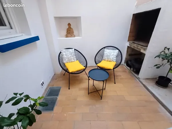 Maison 4 pièces avec garage et patio 