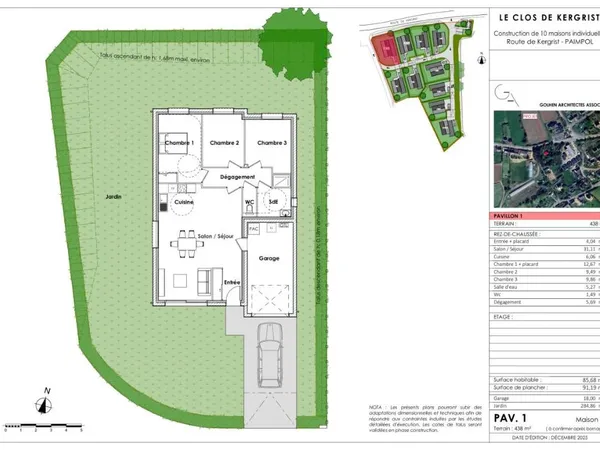 Maison 85 m² 
