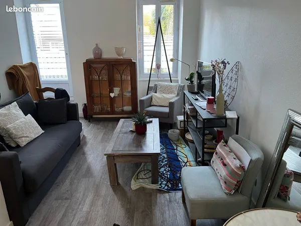 Bel appartement lumineux meublé 
