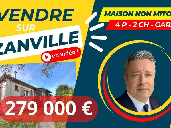 Maison de plain-pied 4 pièces 66 m² 