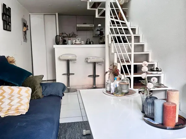 Toulouse, quartier St Michel, loue joli T2 duplex de 33.58 m 
