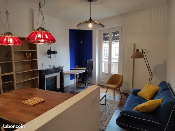 Appartement T2 meublé - 41 m² - Quartier Championnet - Grenoble 