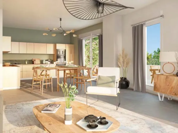 Appartement 2 pièces 42 m² 