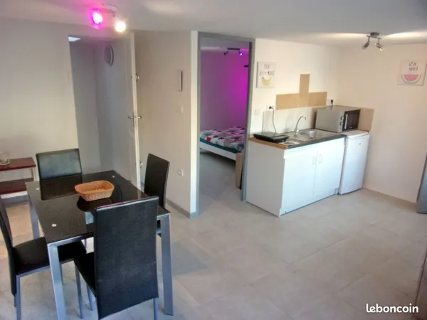 2 pièces meublé rénové 