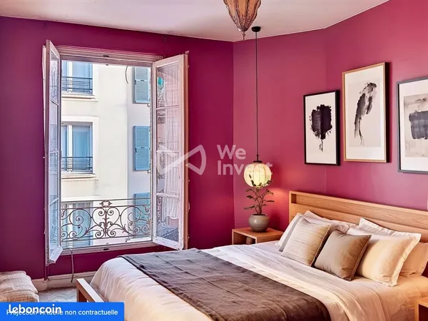 Appartement 2 pièces 58 m² 