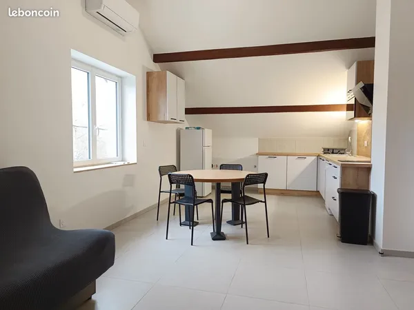 Appartement meublé 2 pièces 61 m2 avec grand garage 