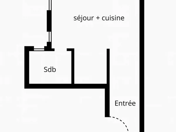 Appartement 2 pièces 42 m² 