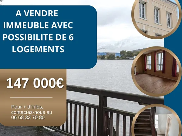 Immeuble avec fort rendement locatif 