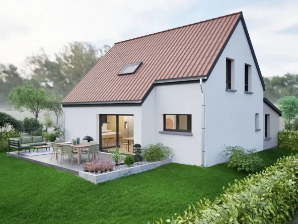 Bâtissez votre avenir avec votre maison familiale, composé d'une suite parentale avec vue sur la 