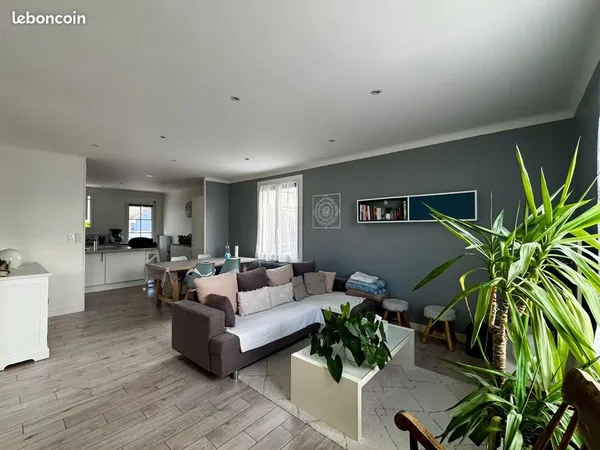 Maison 90m2 + sous-sol 80m2 