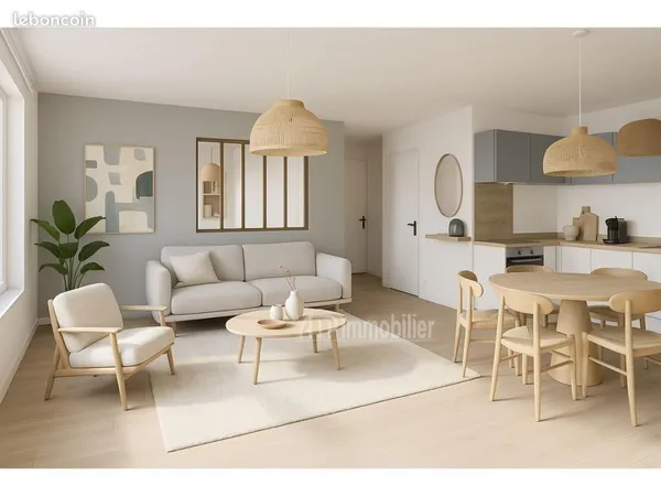 Appartement 2 pièces 43 m² 