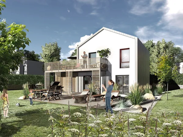 Faites construire votre maison 91.6 m² avec terrain à LES MUREAUX (78) ! 