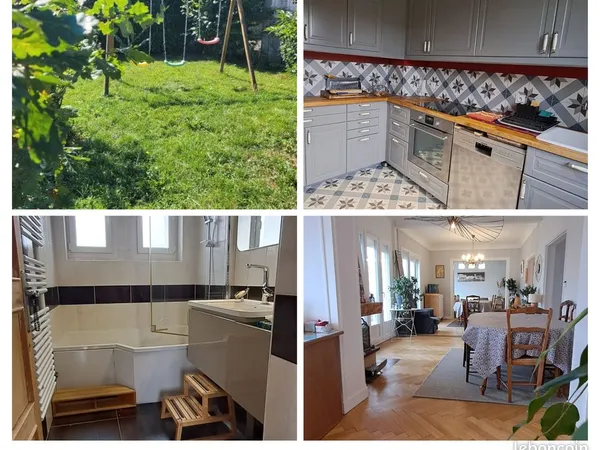 Maison familiale + 4 garages + appartement F2 