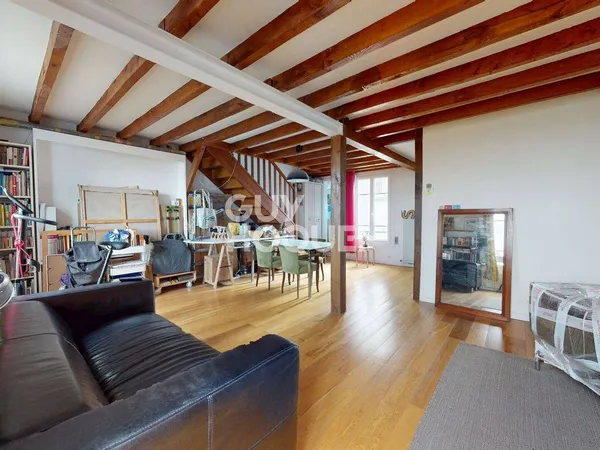 Appartement 3 pièces 62 m² 