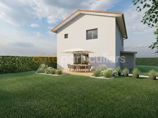 Maison Neuve Eysines 125 m2 avec jardin 