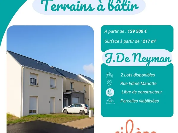 Terrain 221 m² Saint-Nazaire 