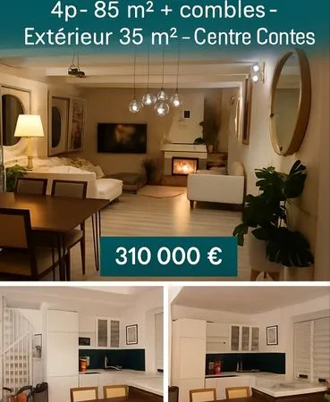 Vente appartement maison de village 