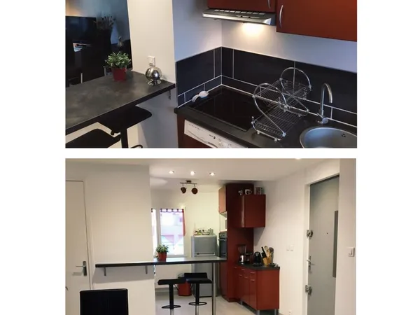 Appartement T3 entièrement meublé de 60 m² avec balcon + cave 