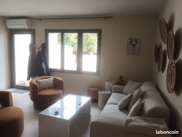 Belle maison meublée avec jardin 